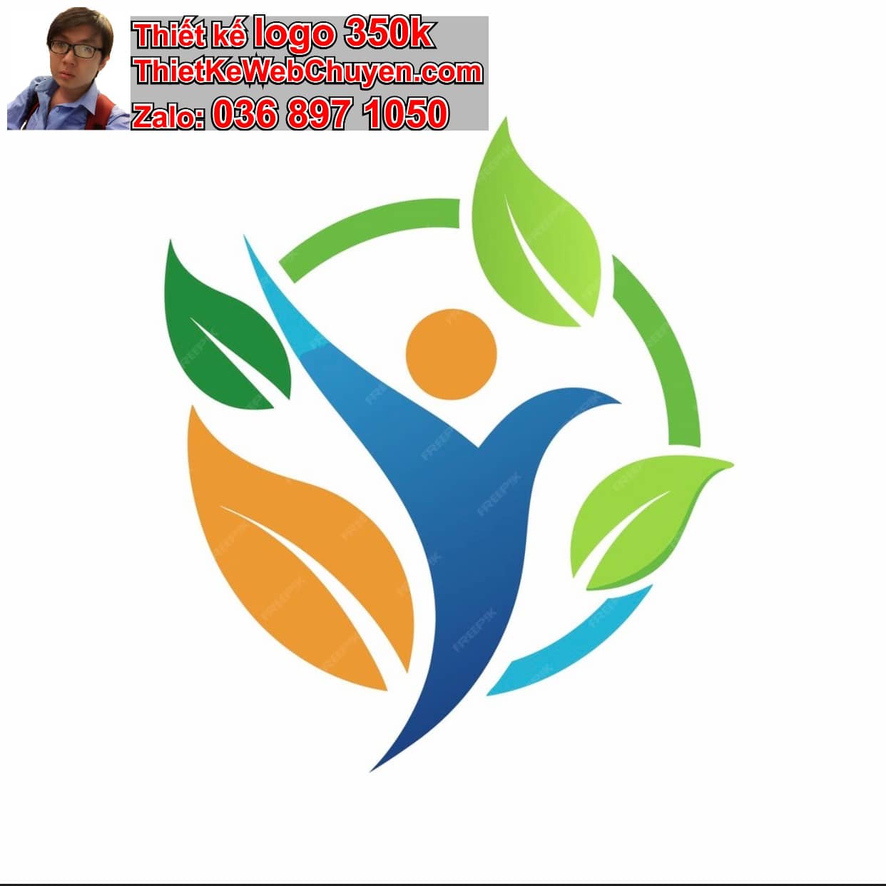 Thiết kế logo miễn phí sức khỏe và sắc đẹp 