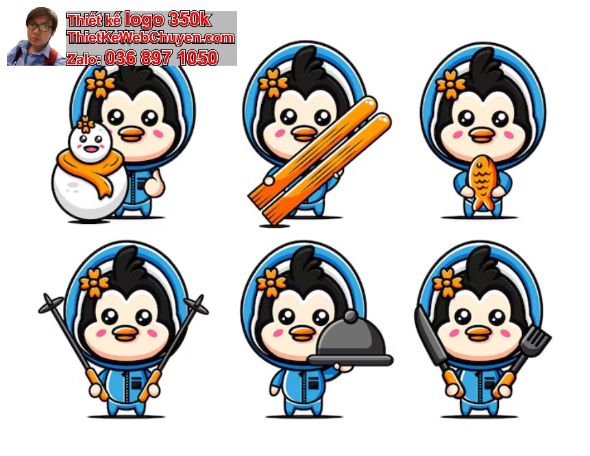 Thiết kế Mascot 2D