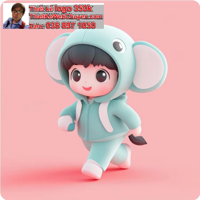 Thiết kế mascot 3D