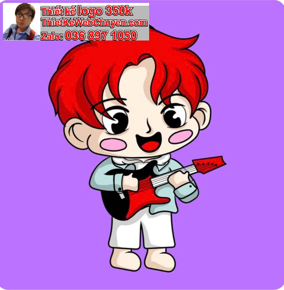 Thiết kế mascot chibi dễ thương