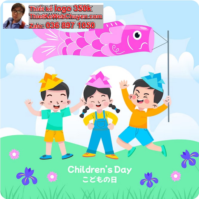 thiết kế mascot cho ngày hội thiếu nhi