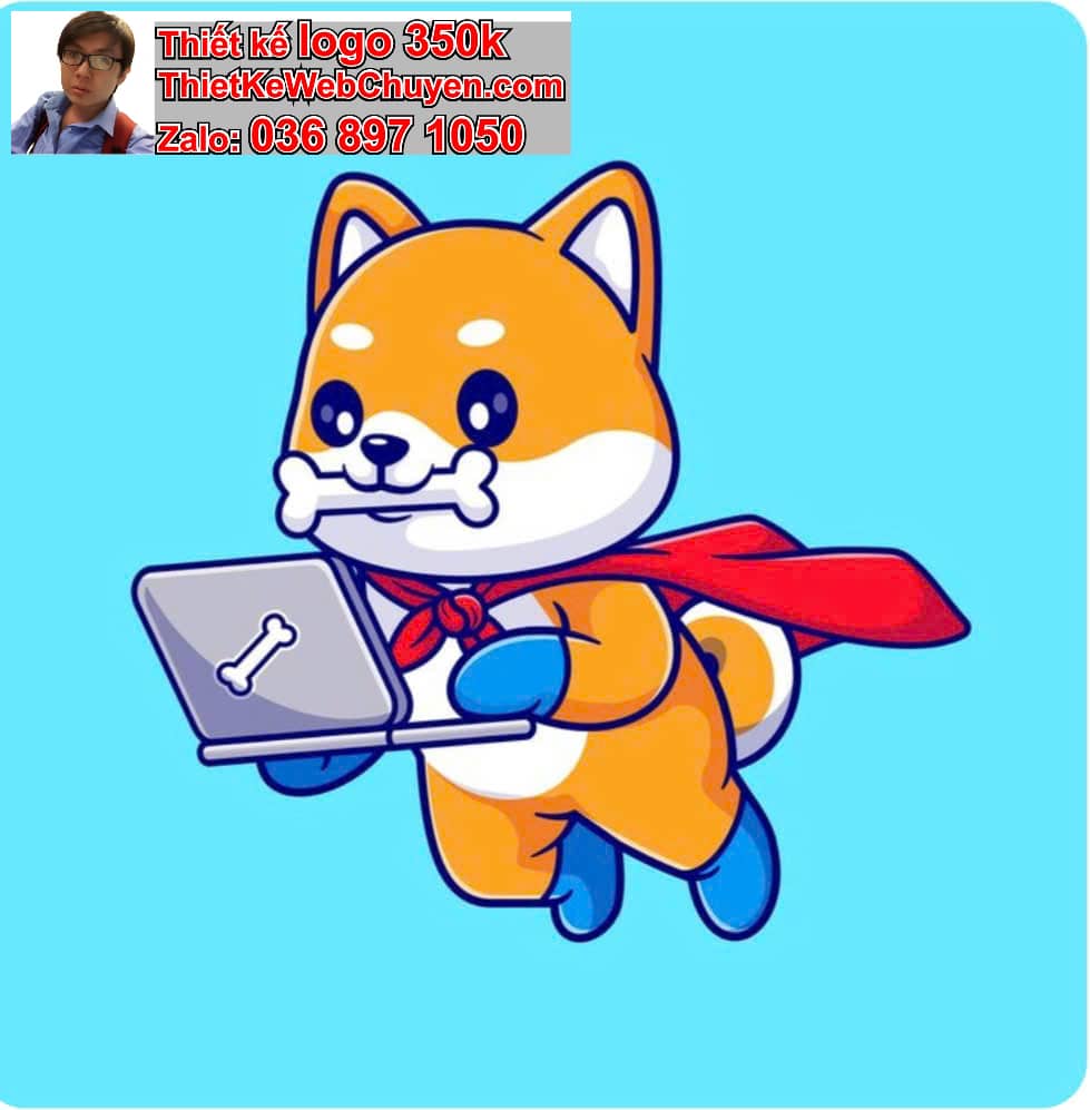 Thiết kế mascot công ty công nghệ