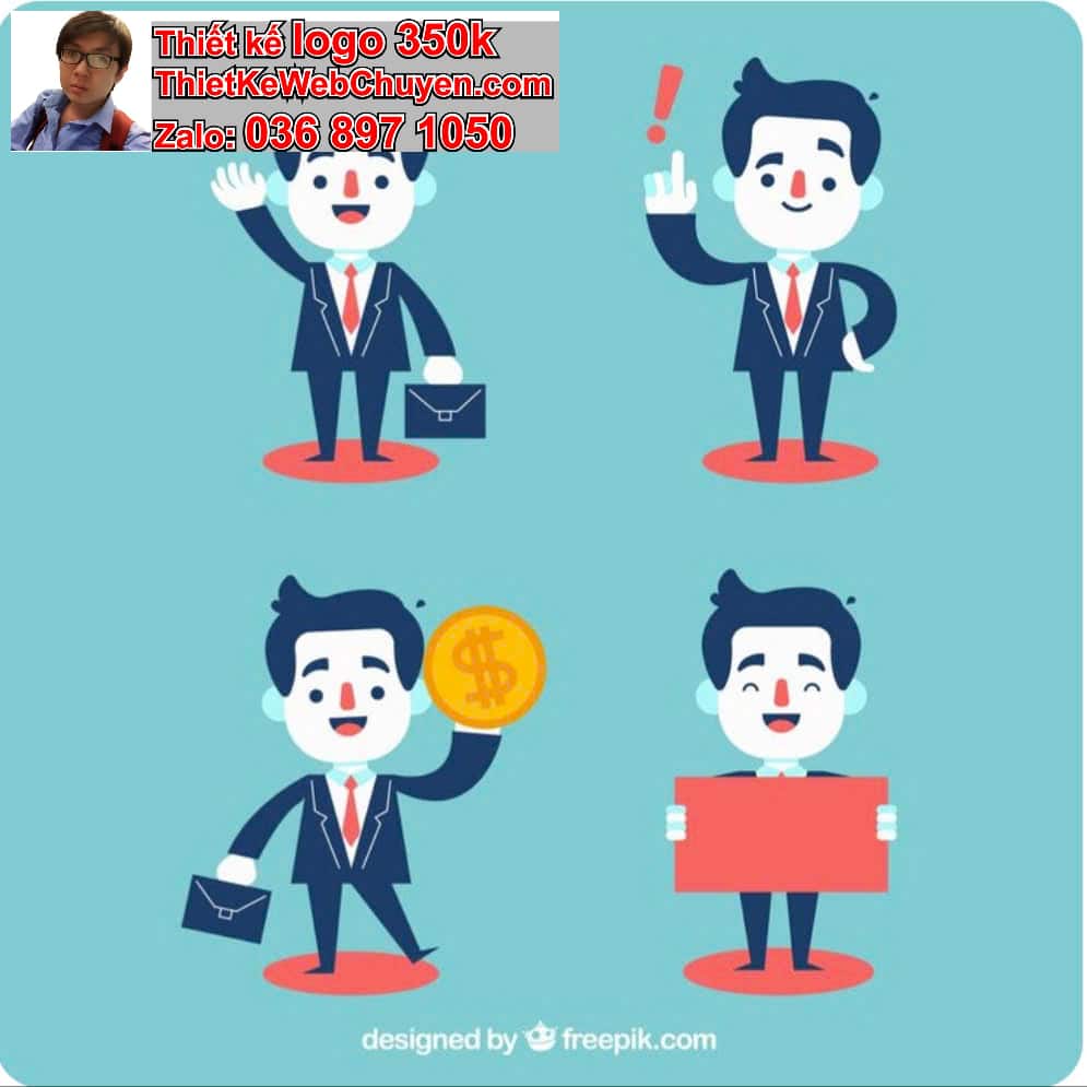 Thiết kế mascot dịch vụ tài chính