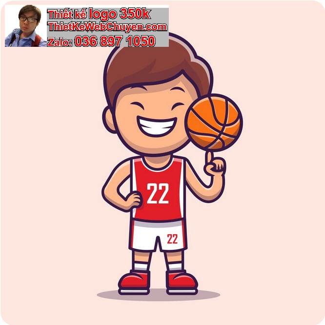 Thiết kế mascot đội bóng rổ