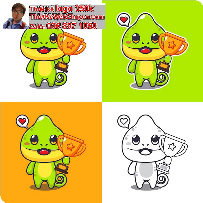 Thiết kế mascot hoạt hình