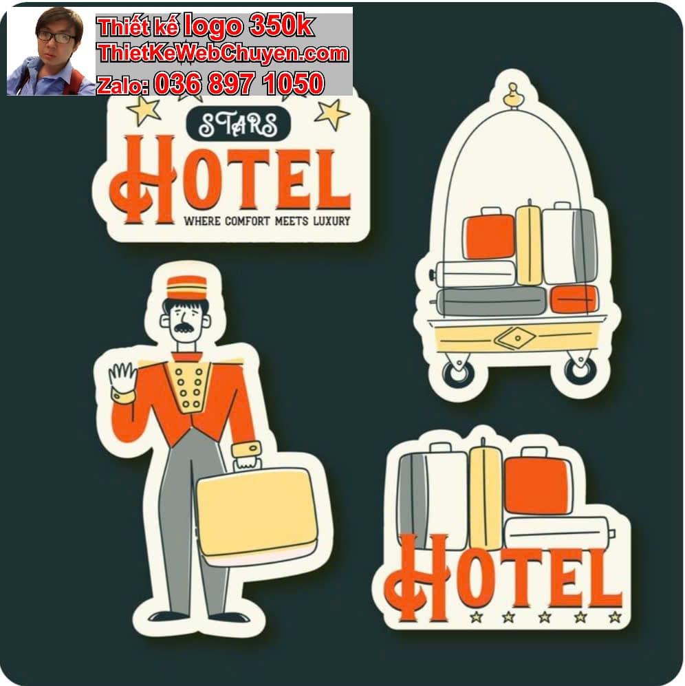 Thiết kế mascot khách sạn