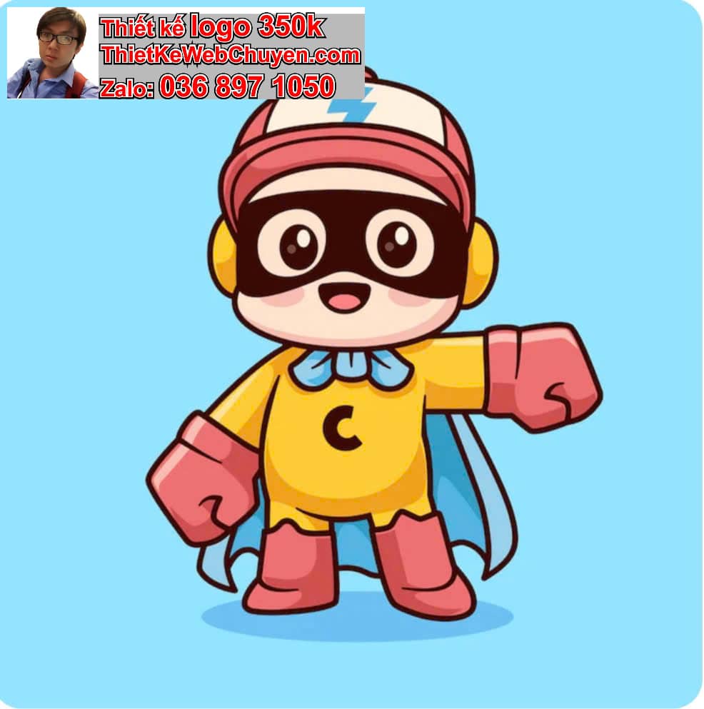 Thiết kế mascot năng động