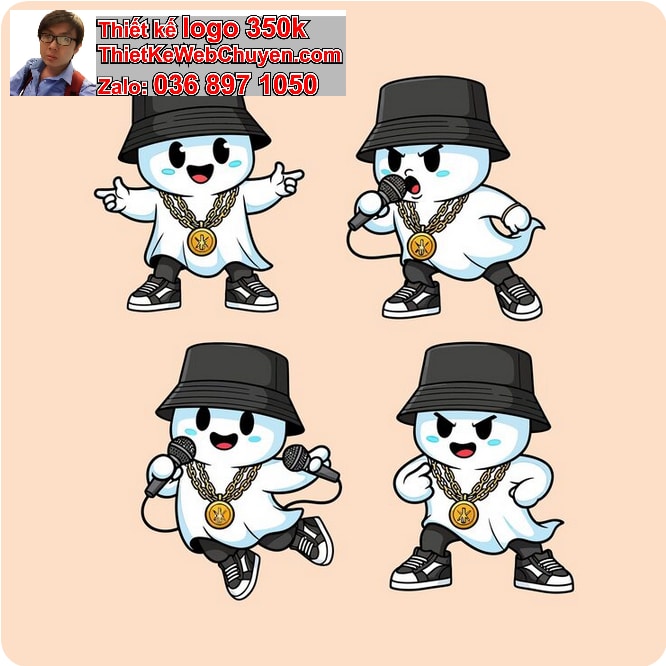 Thiết kế mascot ngầu