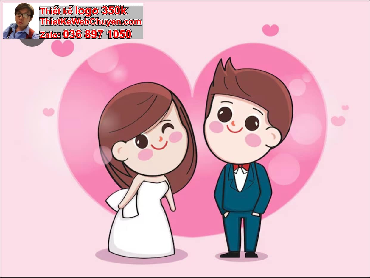 Vẽ chibi couple từ ảnh thật