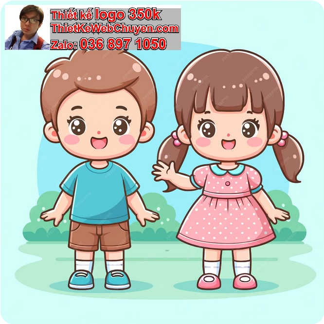 VẼ CHIBI IN TÚI VẢI CANVAS