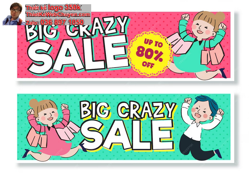 vẽ chibi làm banner fanpage 