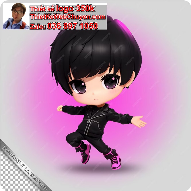vẽ chibi nên chọn kích thước bao nhiêu 