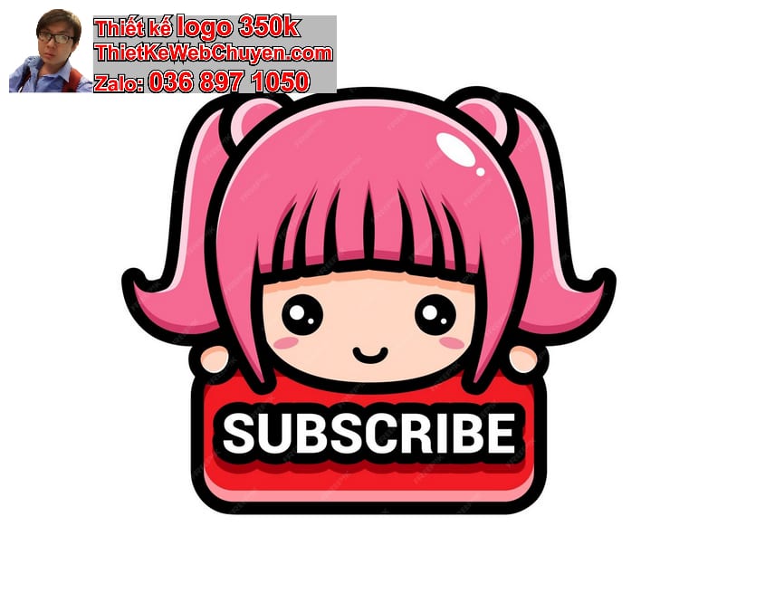 Vẽ chibi nhận diện cho kênh youtube
