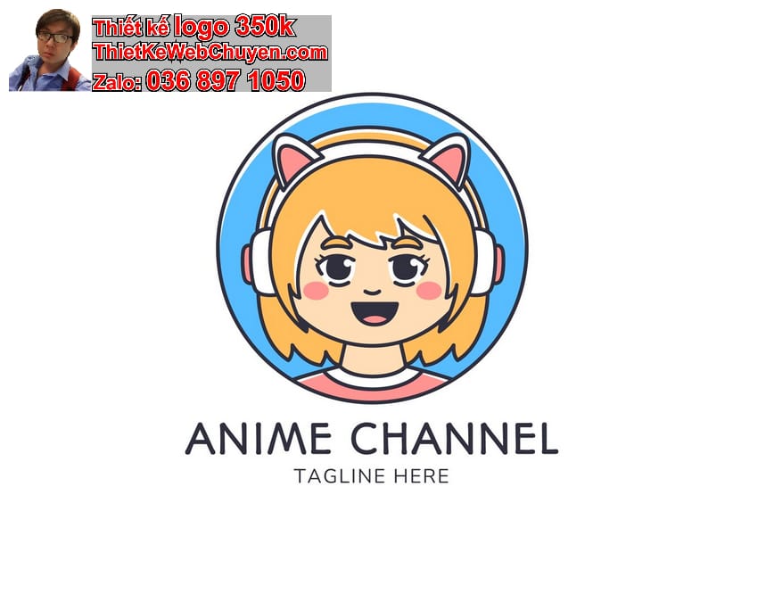 Vẽ chibi nhận diện cho kênh youtube