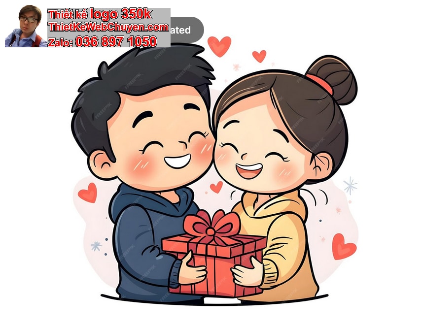 Vẽ chibi tặng người yêu