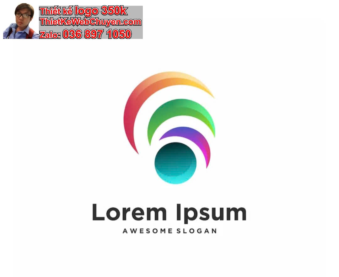 Xu hướng màu sắc logo miễn phí hiện đại