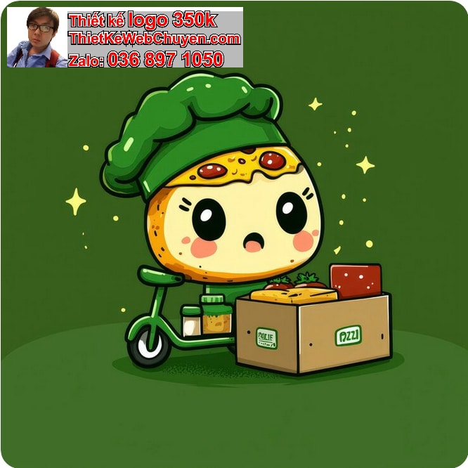 ý tưởng thiết kế linh vật cho thương hiệu đồ ăn nhanh