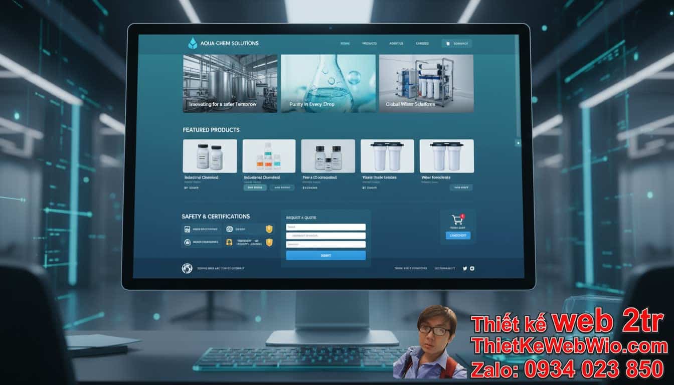 1. Thiết kế web công ty hóa chất giá rẻ: Tại sao lại cần thiết cho doanh nghiệp
của bạn? 1. Thiết kế web công ty hóa chất giá rẻ: Tại sao lại cần thiết cho doanh nghiệp
của bạn?