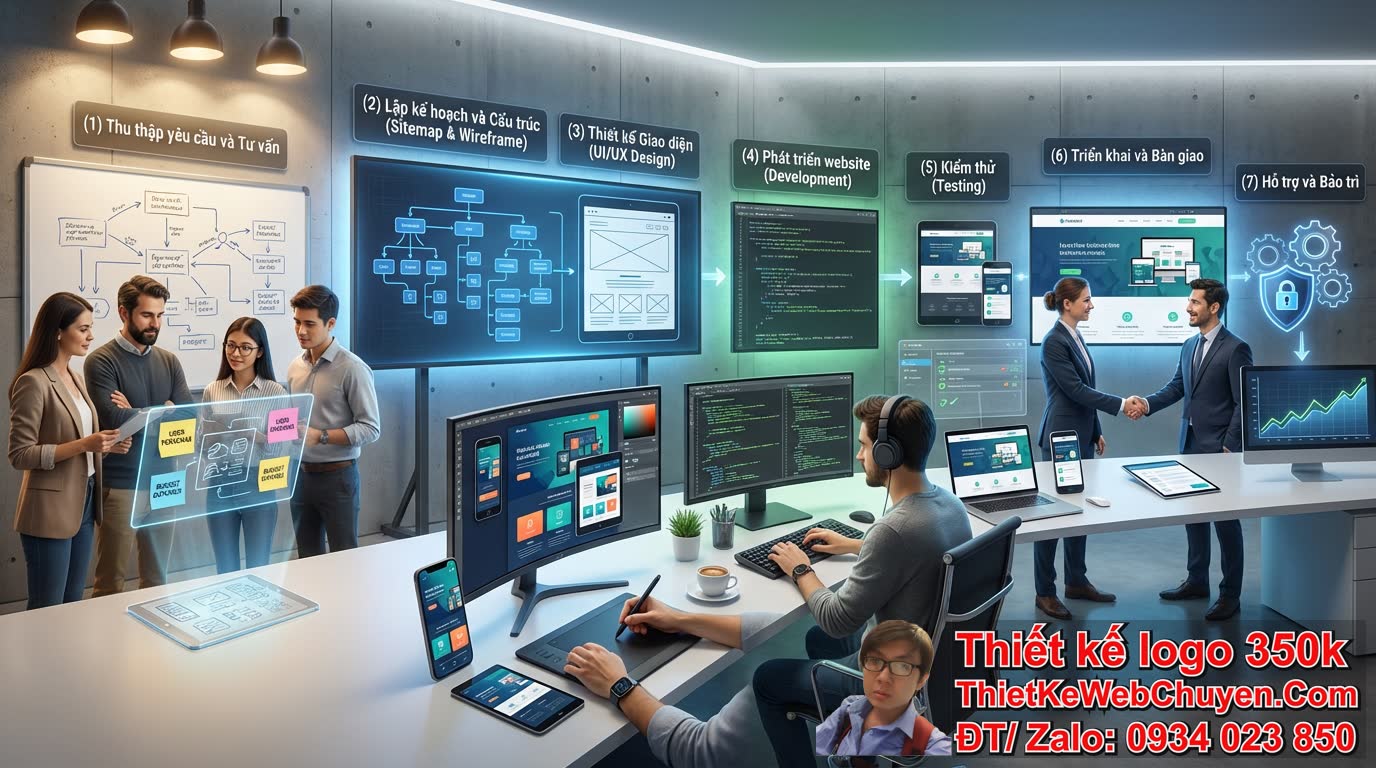 Quy trình thiết kế web giá rẻ thân thiện người dùng thường diễn ra như thế nào? Quy trình thiết kế web giá rẻ thân thiện người dùng thường diễn ra như thế nào?