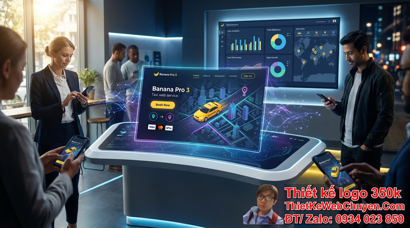 Tại sao cần đầu tư vào Dịch vụ thiết kế web taxi trọn gói từ A đến Z?