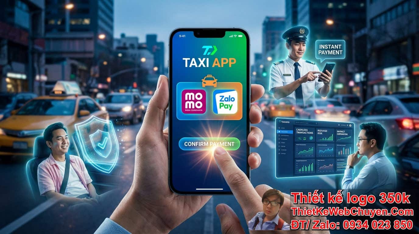 Tại sao cần thiết kế web taxi tích hợp ví điện tử (Momo, ZaloPay…)? Tại sao cần thiết kế web taxi tích hợp ví điện tử (Momo, ZaloPay…)?