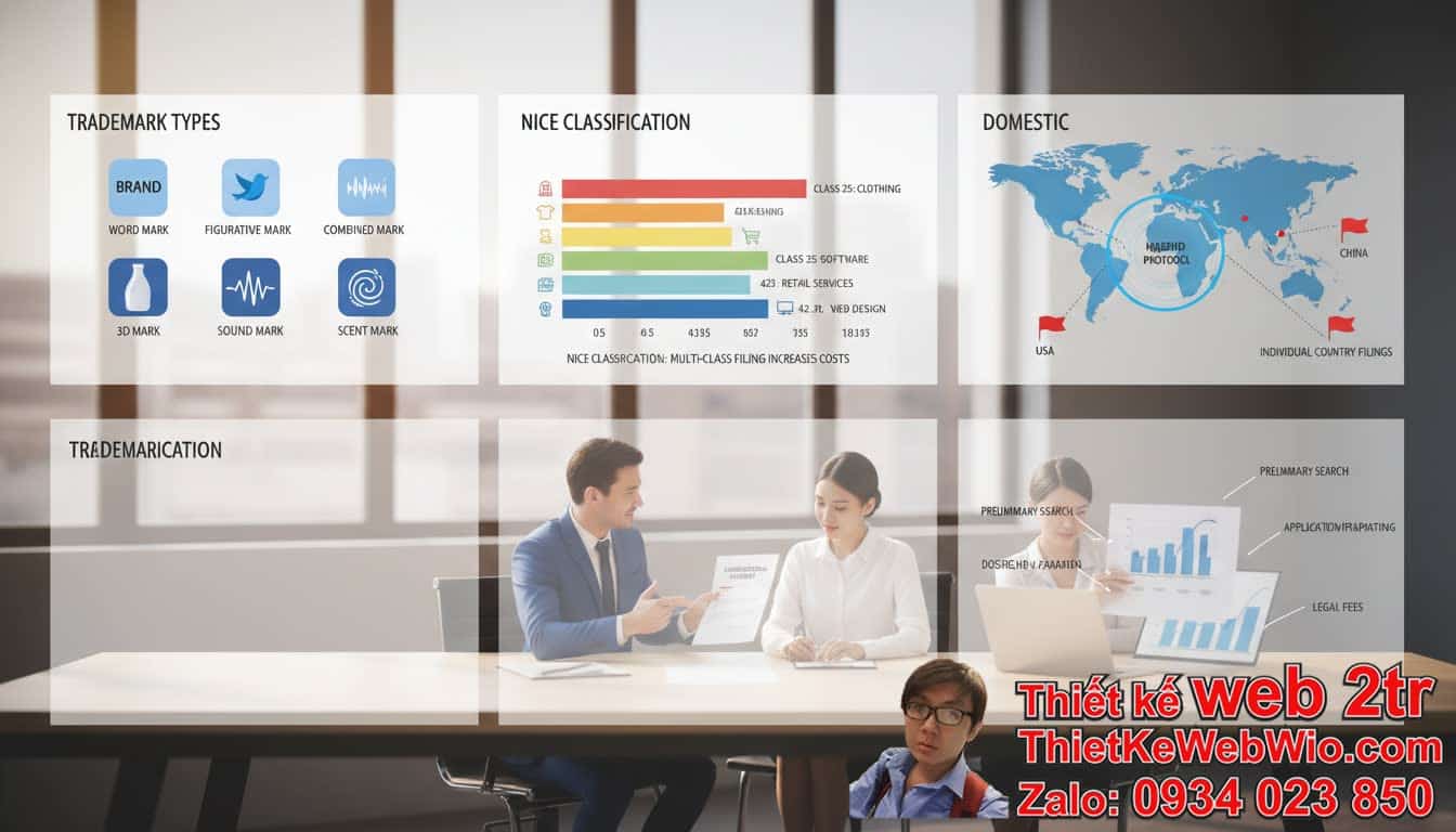 Đăng ký bản quyền thương hiệu trọn gói bao nhiêu? Các yếu tố ảnh hưởng đến chi
phí Đăng ký bản quyền thương hiệu trọn gói bao nhiêu? Các yếu tố ảnh hưởng đến chi
phí