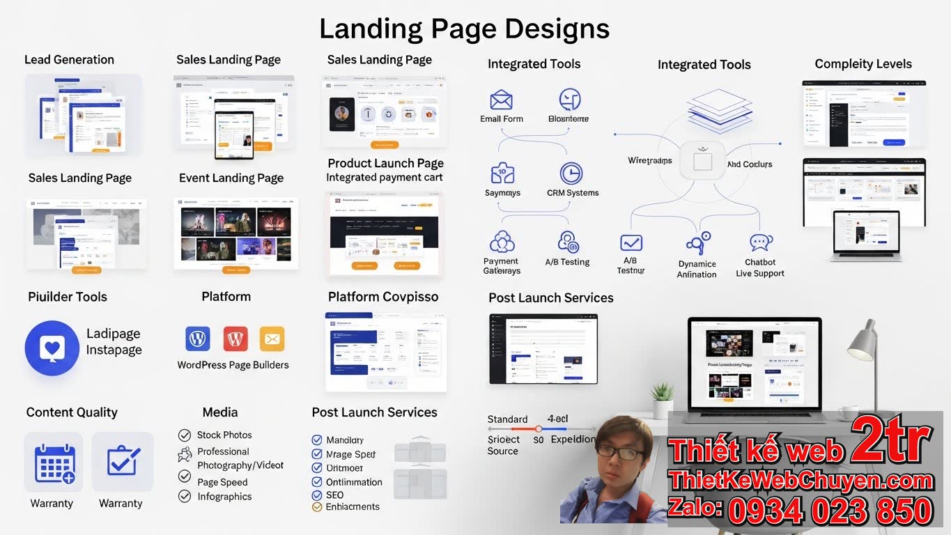 Báo giá thiết kế Landing Page chi tiết: Các yếu tố tác động đến chi phí Báo giá thiết kế Landing Page chi tiết: Các yếu tố tác động đến chi phí