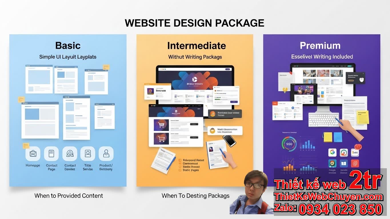 Báo Giá Thiết Kế Web Có Viết Nội Dung Không: Tổng Quan Về Các Gói Dịch Vụ Thiết
Kế Website Báo Giá Thiết Kế Web Có Viết Nội Dung Không: Tổng Quan Về Các Gói Dịch Vụ Thiết
Kế Website