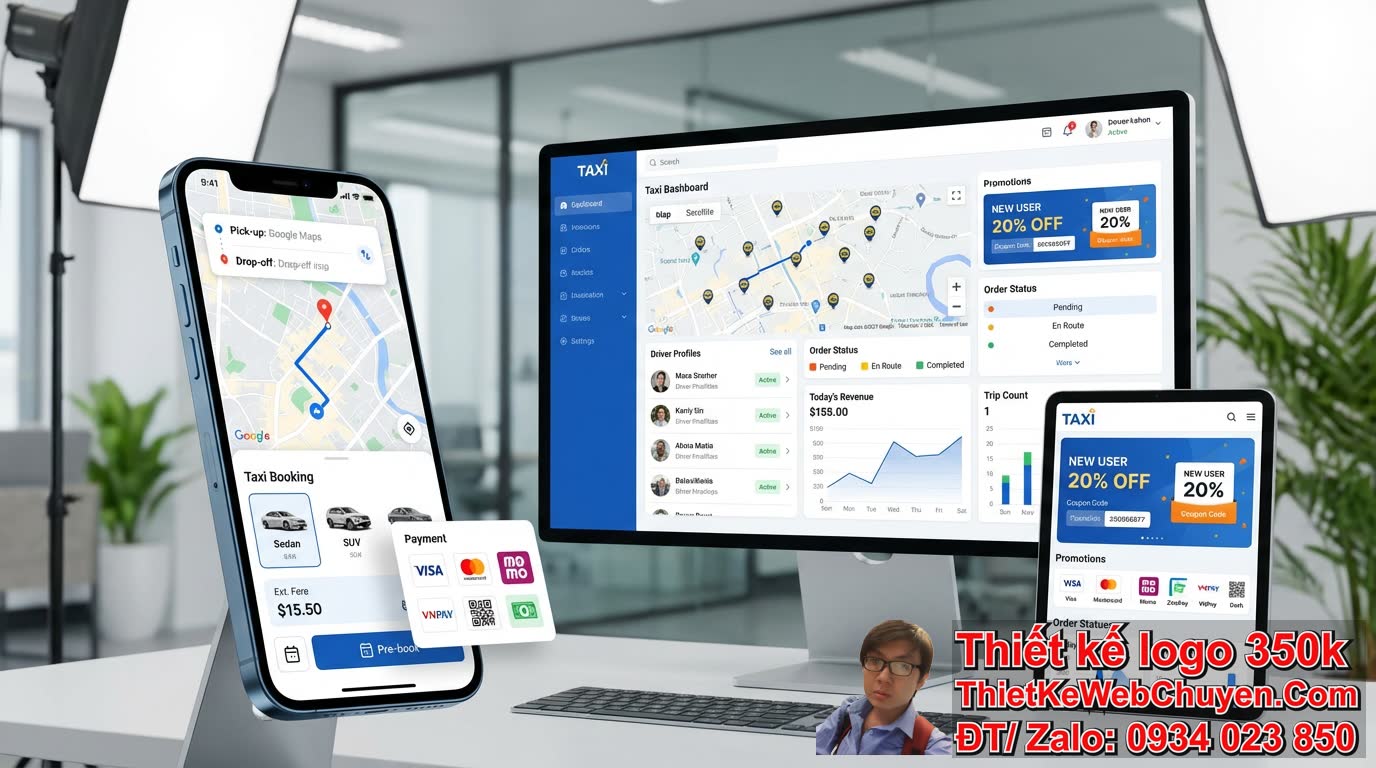 Các tính năng cần có khi thiết kế web dịch vụ taxi mới thành lập? Các tính năng cần có khi thiết kế web dịch vụ taxi mới thành lập?