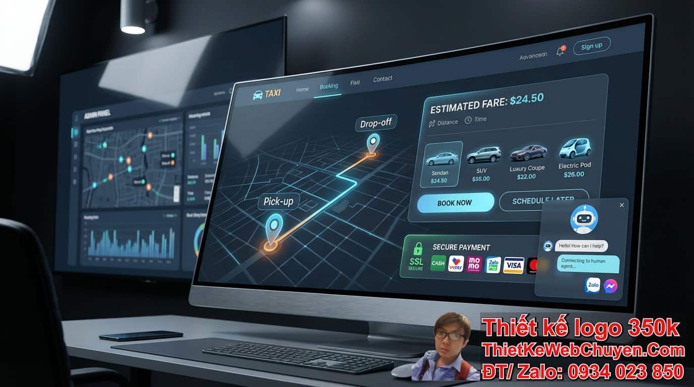 Các tính năng cốt lõi cần có khi **thiết kế web taxi tích hợp chat trực tuyến**
là gì? Các tính năng cốt lõi cần có khi **thiết kế web taxi tích hợp chat trực tuyến**
là gì?