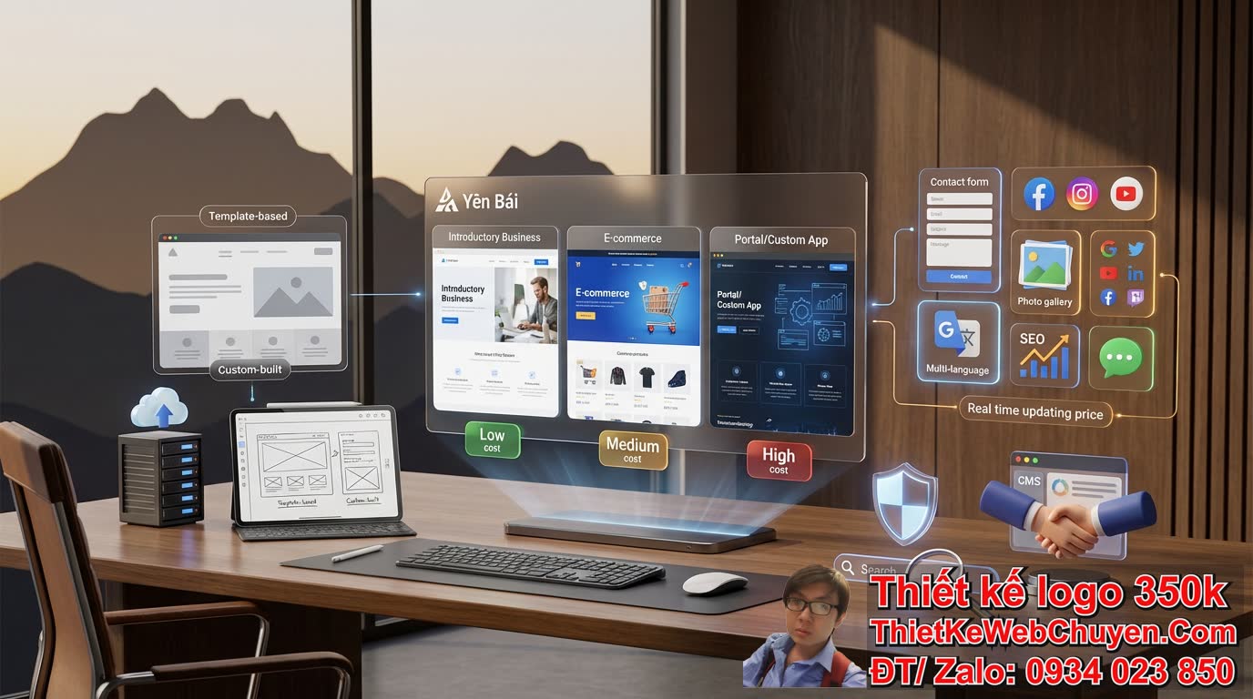 Các yếu tố ảnh hưởng đến chi phí thiết kế web tại Yên Bái giá rẻ là gì? Các yếu tố ảnh hưởng đến chi phí thiết kế web tại Yên Bái giá rẻ là gì?