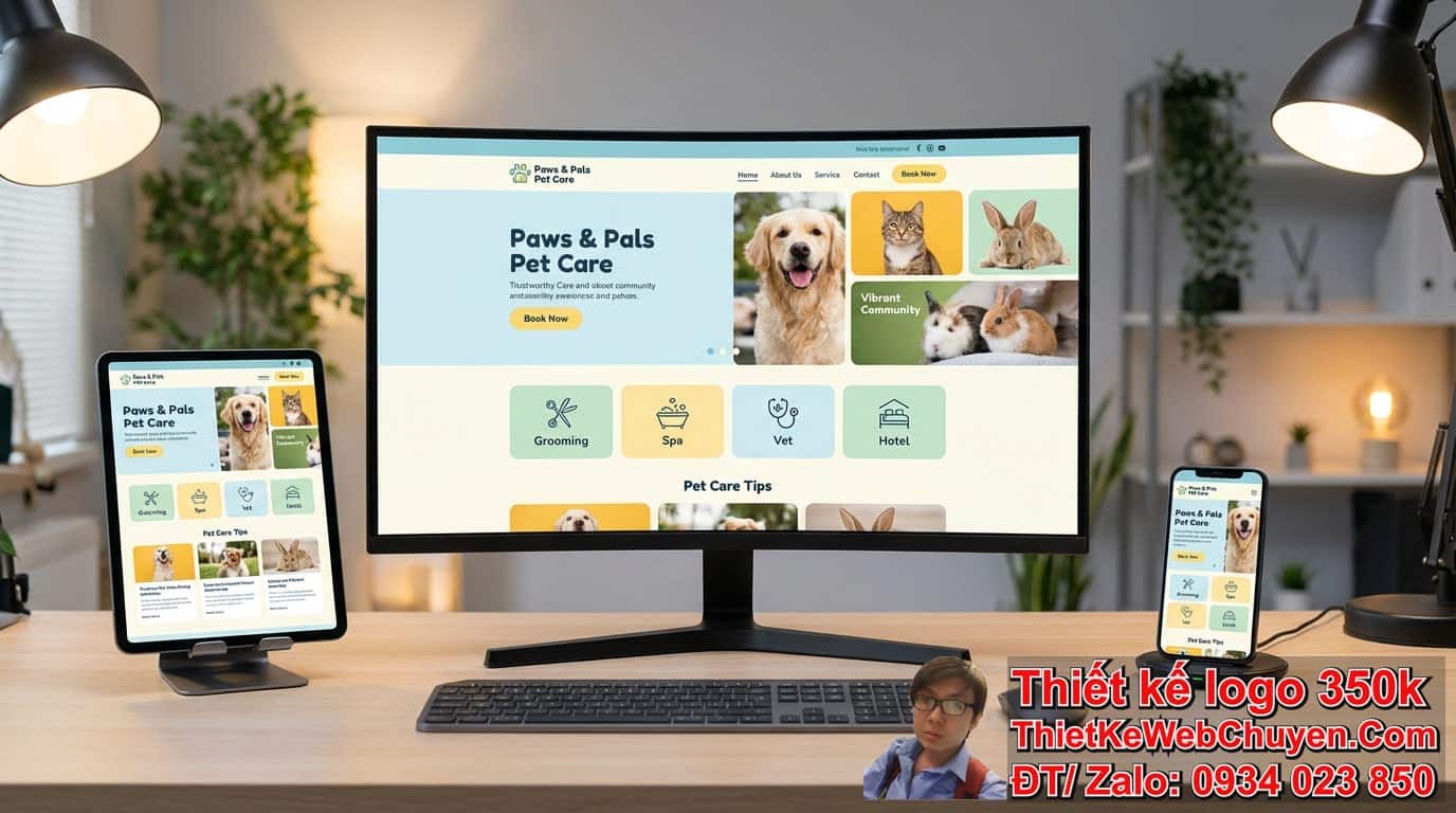 Các yếu tố cần có để thiết kế web chăm sóc thú cưng pet giá rẻ hiệu quả là gì? Các yếu tố cần có để thiết kế web chăm sóc thú cưng pet giá rẻ hiệu quả là gì?