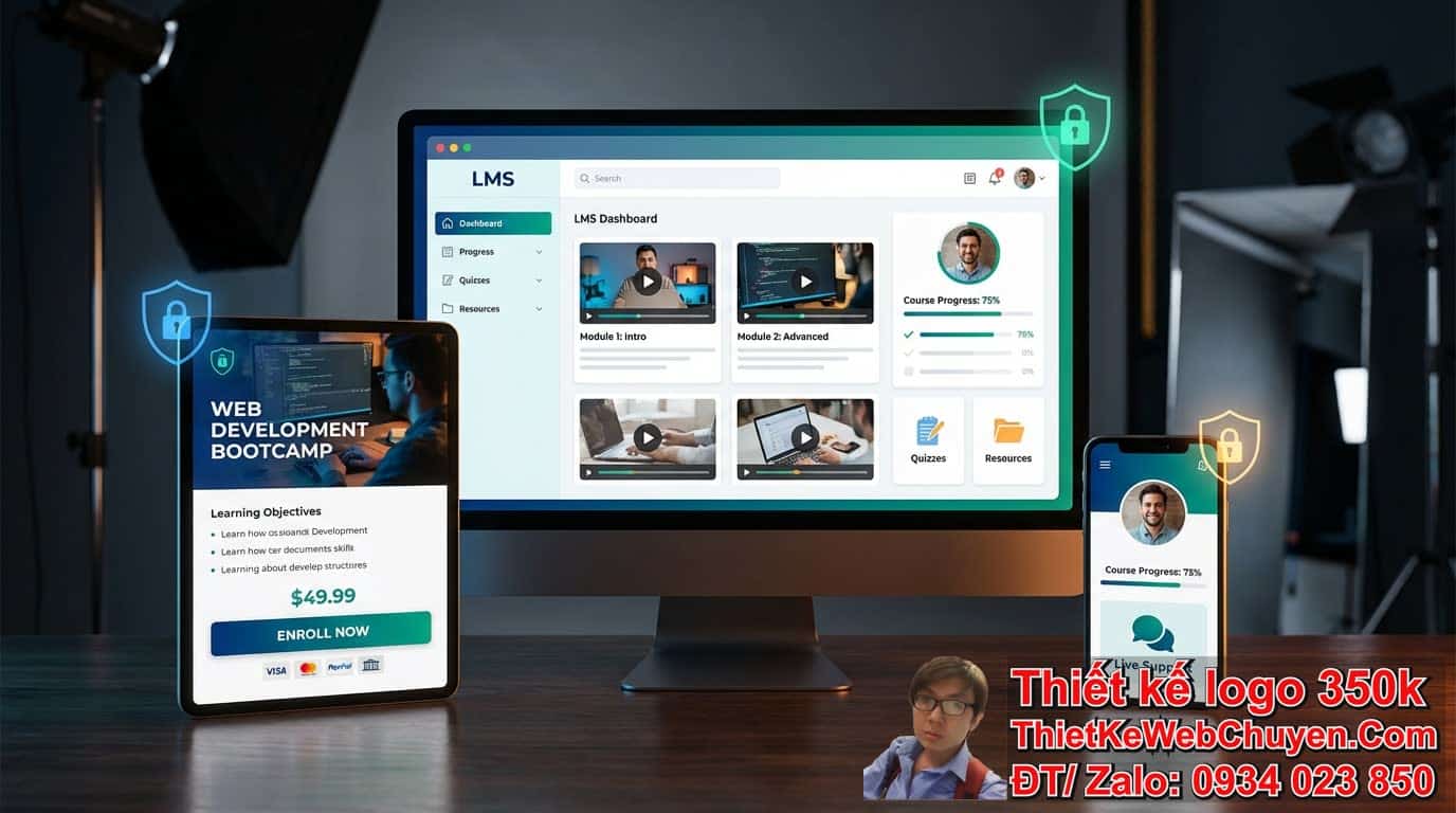 Các Yếu Tố Cốt Lõi Cần Có Khi Thiết Kế Web Bán Khóa Học Trực Tuyến Giá Rẻ? Các Yếu Tố Cốt Lõi Cần Có Khi Thiết Kế Web Bán Khóa Học Trực Tuyến Giá Rẻ?
