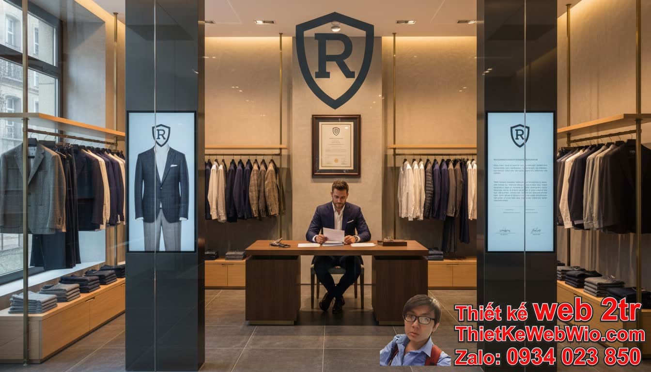 Dịch vụ đăng ký bản quyền logo shop quần áo nam là gì và tại sao cần thiết?