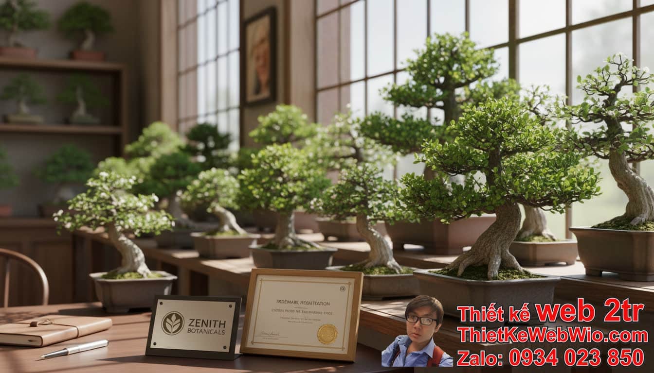 Dịch vụ đăng ký bản quyền thương hiệu bán cây xanh cảnh bonsai mang lại lợi ích
gì cho doanh nghiệp của bạn?