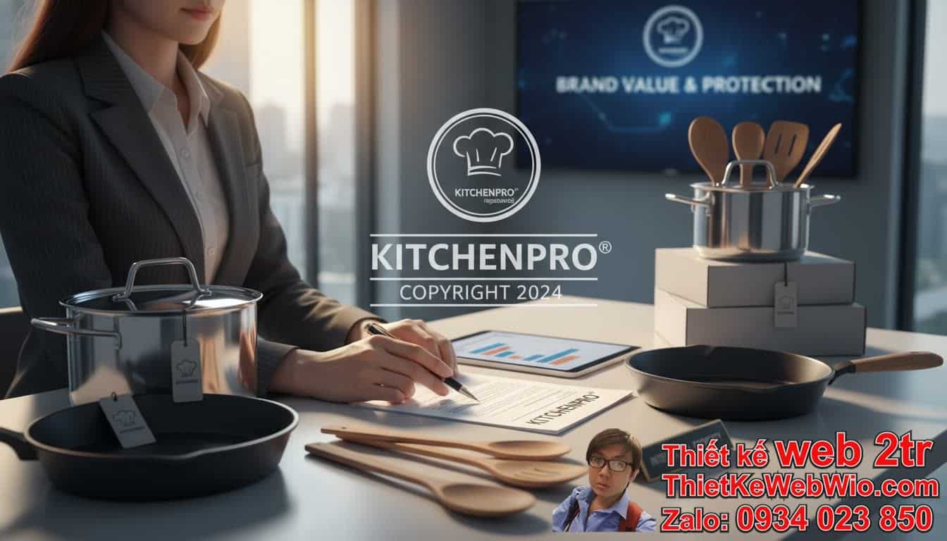 Dịch vụ đăng ký bản quyền thương hiệu bán Đồ dùng nhà bếp là gì và tại sao cần
thiết?