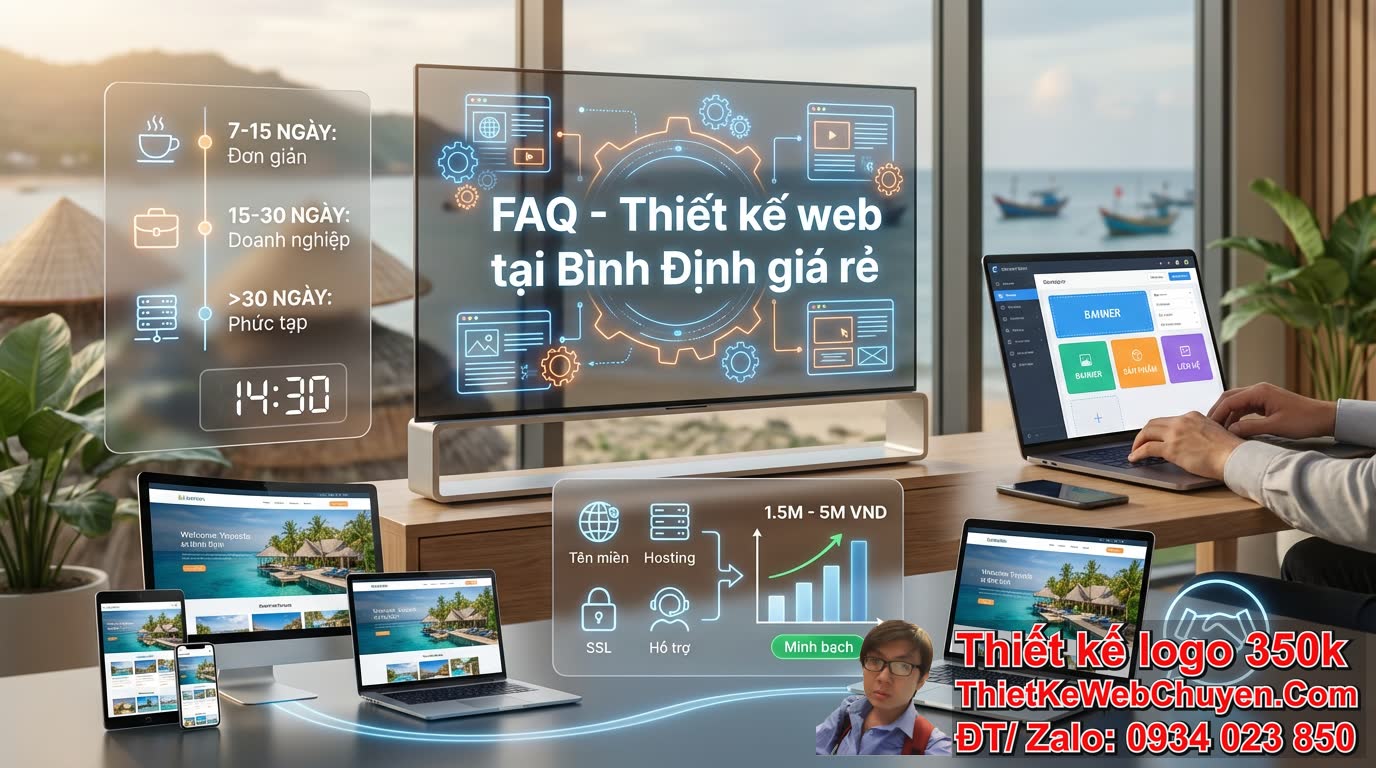 FAQ - Các câu hỏi thường gặp về Thiết kế web tại Bình Định giá rẻ FAQ - Các câu hỏi thường gặp về Thiết kế web tại Bình Định giá rẻ