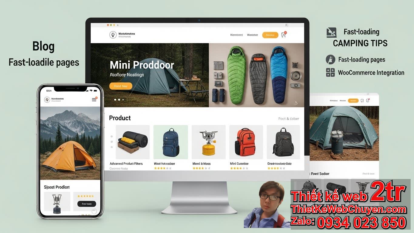 I. Tại Sao Nên Chọn Theme WordPress Cửa Hàng Bán Đồ Camping Dã Ngoại Chuyên
Biệt?