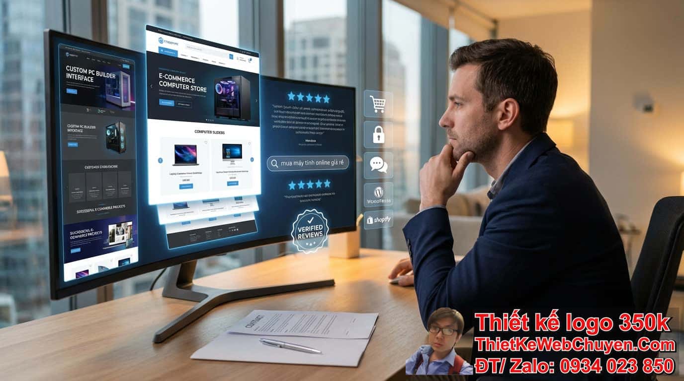 Làm thế nào để chọn đơn vị thiết kế web bán máy tính giá rẻ uy tín? Làm thế nào để chọn đơn vị thiết kế web bán máy tính giá rẻ uy tín?