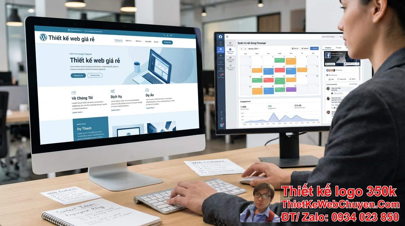 Làm Thế Nào để Có Thiết kế web giá rẻ và quản trị nội dung fanpage Hiệu Quả? Làm Thế Nào để Có Thiết kế web giá rẻ và quản trị nội dung fanpage Hiệu Quả?