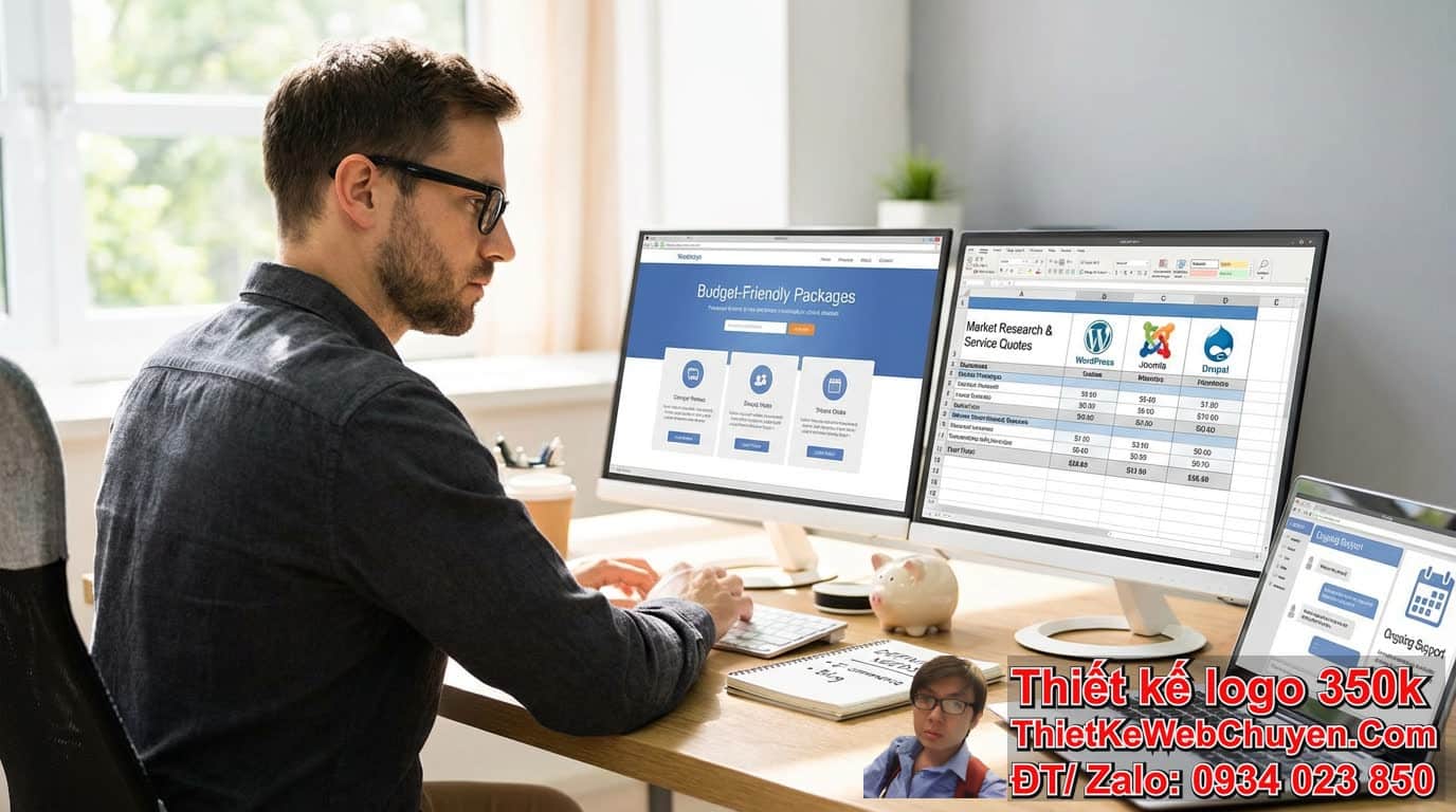 Làm thế nào để tìm được dịch vụ thiết kế web giá rẻ nhưng vẫn đảm bảo chất
lượng?