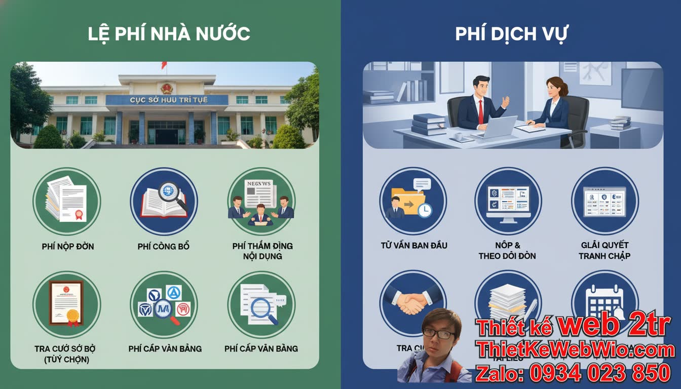 Lệ phí đăng ký bản quyền thương hiệu bao gồm những khoản nào? Lệ phí đăng ký bản quyền thương hiệu bao gồm những khoản nào?