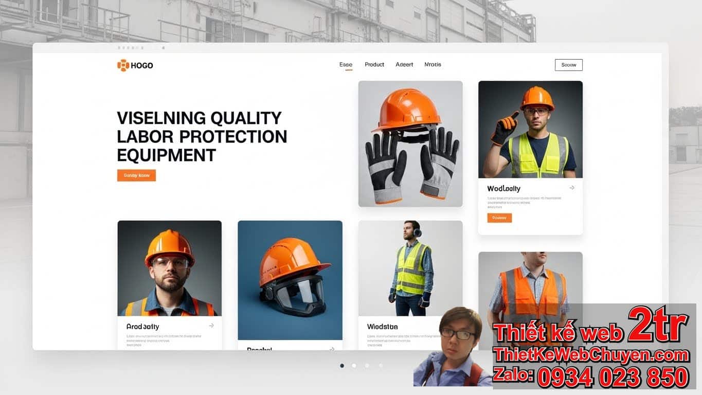 Mẫu Web Đẹp Bán Thiết Bị Bảo Hộ Lao Động: Tại Sao Lại Quan Trọng Đến Vậy? Mẫu Web Đẹp Bán Thiết Bị Bảo Hộ Lao Động: Tại Sao Lại Quan Trọng Đến Vậy?