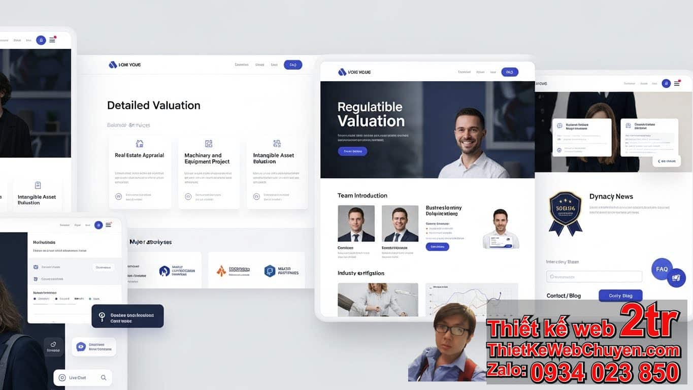 Mẫu web đẹp công ty Thẩm định giá cần những yếu tố gì để thu hút khách hàng? Mẫu web đẹp công ty Thẩm định giá cần những yếu tố gì để thu hút khách hàng?