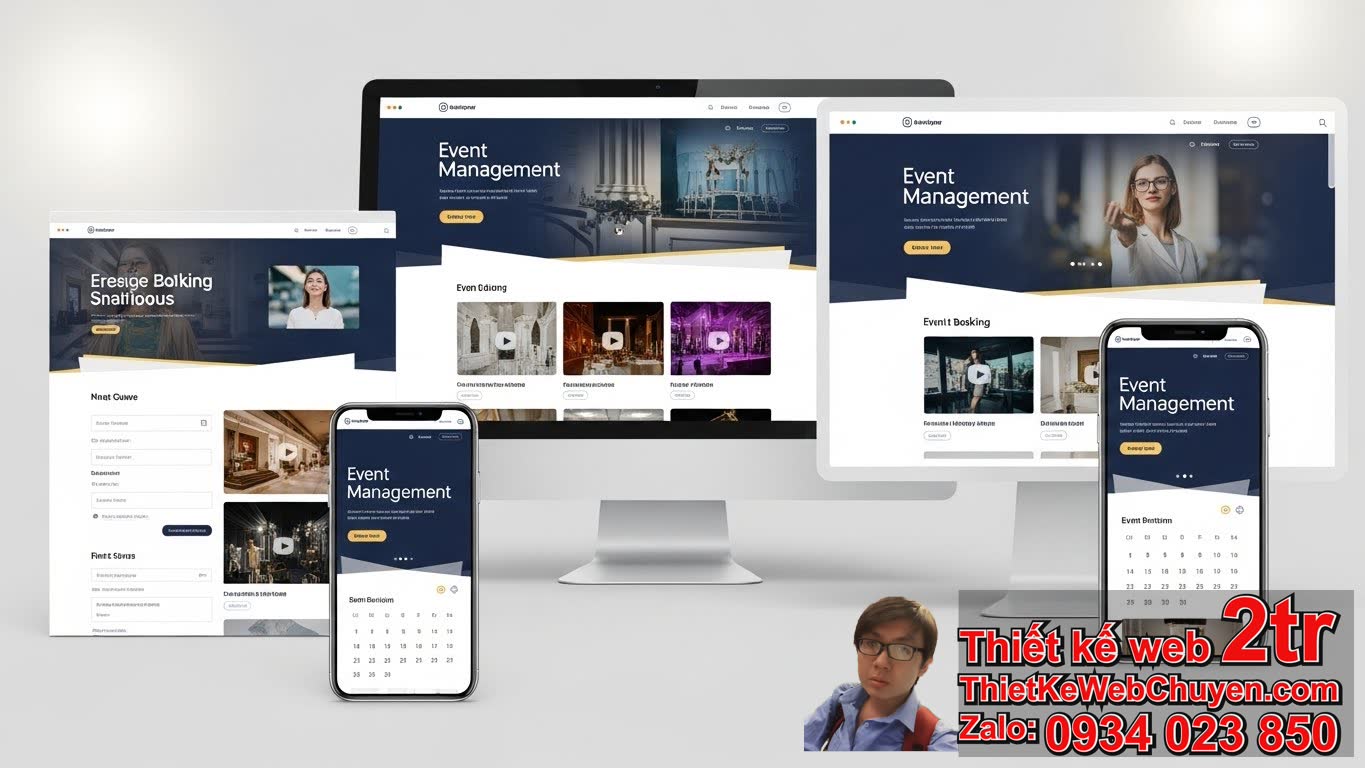 Mẫu web đẹp công ty tổ chức sự kiện là gì và tại sao nó quan trọng?