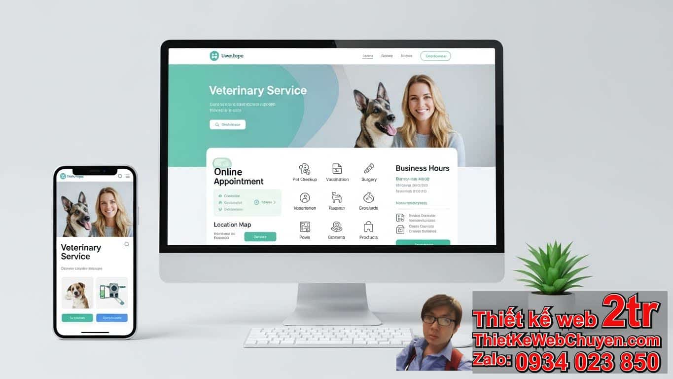 Mẫu Web Đẹp Dịch Vụ Thú Y Là Gì Và Tại Sao Lại Quan Trọng?