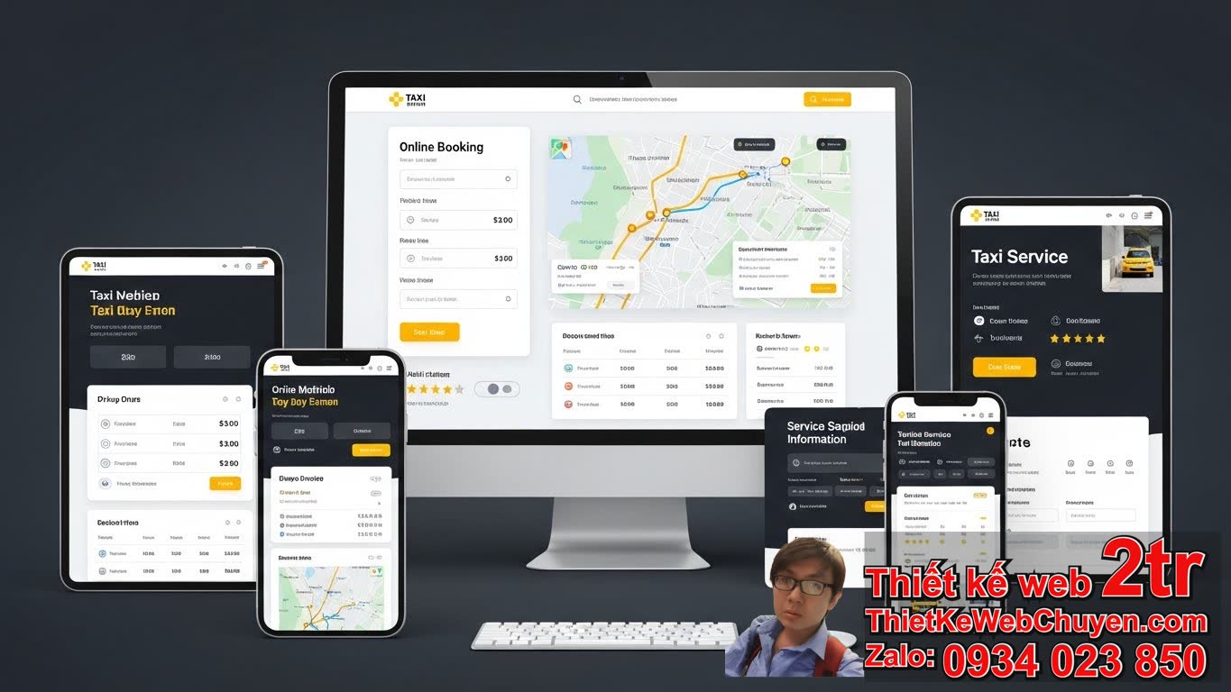 Mẫu Web Đẹp Taxi Là Gì và Tại Sao Nó Quan Trọng? Mẫu Web Đẹp Taxi Là Gì và Tại Sao Nó Quan Trọng?