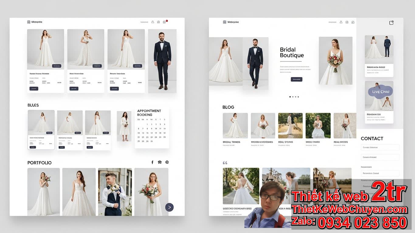 Mẫu Website Áo Cưới Là Gì và Tại Sao Nó Quan Trọng? Mẫu Website Áo Cưới Là Gì và Tại Sao Nó Quan Trọng?