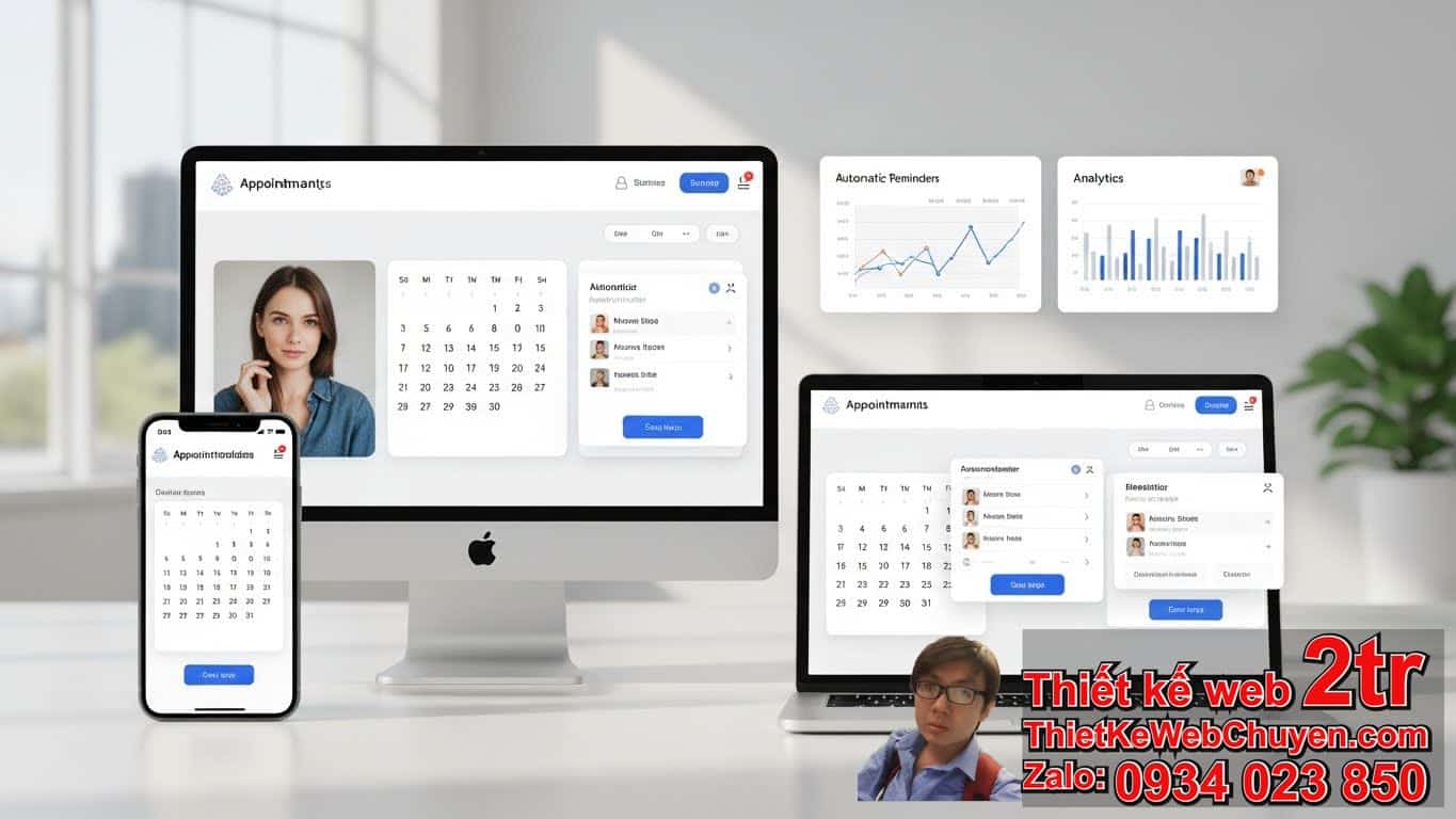 Mẫu Website Đặt Lịch Hẹn Là Gì Và Tại Sao Bạn Cần Nó? Mẫu Website Đặt Lịch Hẹn Là Gì Và Tại Sao Bạn Cần Nó?