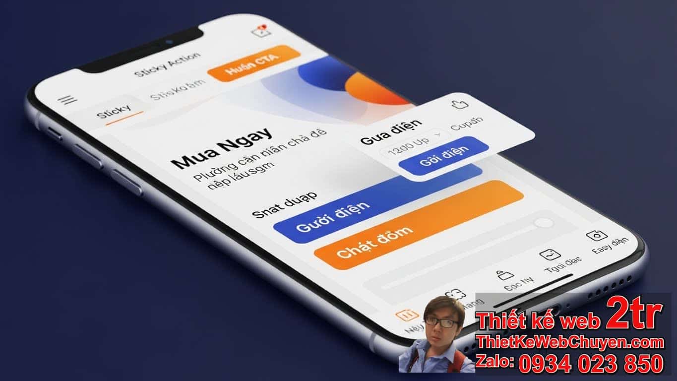 Mẫu Website Có CTA Nổi Mobile Là Gì Và Tại Sao Lại Quan Trọng? Mẫu Website Có CTA Nổi Mobile Là Gì Và Tại Sao Lại Quan Trọng?